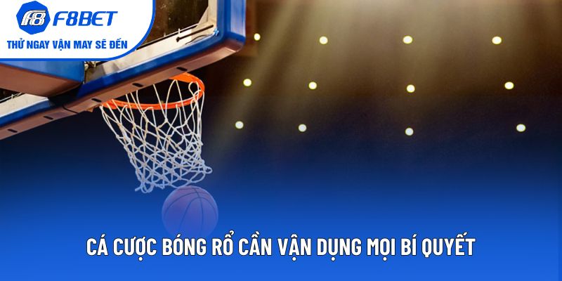 Cá cược bóng rổ cần vận dụng mọi bí quyết